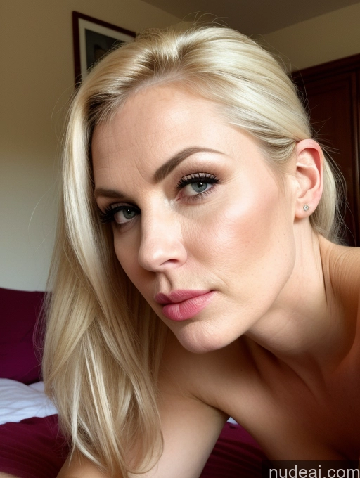 related ai porn images free for Milf One Small Tits Fairer Skin 40s Pouting Lips Seductive Blonde Ponytail Nude Bedroom Spreading Legs British