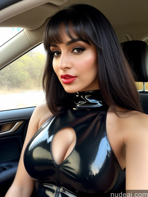 related ai porn images free for Beautiful Small Tits Perfect Body Lipstick Pouting Lips Black Hair Bangs Dress Latex Cleavage 30s Close-up View Car Arabic