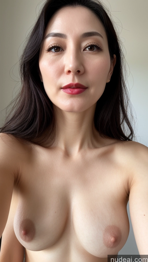 related ai porn images free for Woman One Small Tits 40s Close-up View Lipstick Korean Black Hair Fairer Skin Beautiful