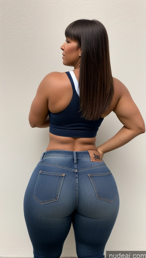 related ai porn images free for Athlete Big Ass Big Hips Jeans Bangs