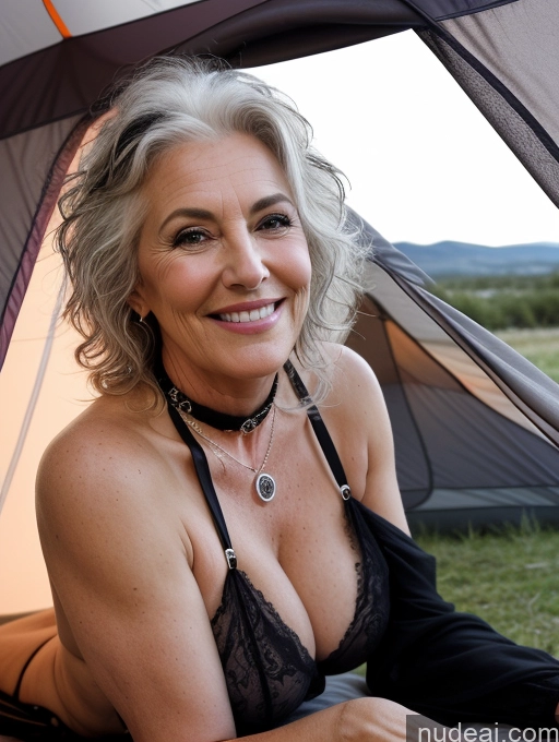 related ai porn images free for Pubic Hair Messy Choker Nude Detailed Thick Big Ass Busty Milf Goth White Hair Tent Happy 80s Seductive On Back