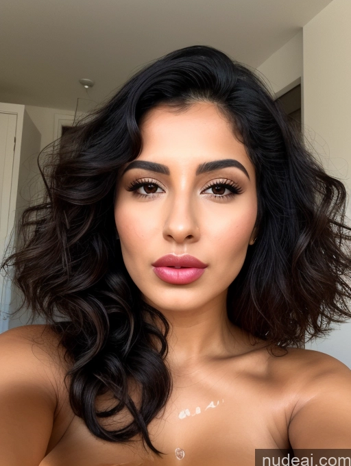related ai porn images free for One Busty Perfect Boobs Small Tits 20s Pouting Lips Sexy Face Black Hair Curly Hair Arabic Nude Perfect Body Woman Oiled Body