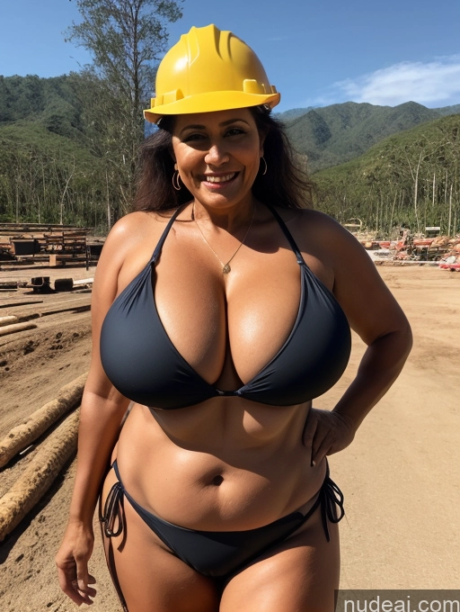 related ai porn images free for One Busty Huge Boobs Thick Tanned Skin Front View Microkini Thong Laughing 70s Brazilian Construction Worker Witch Lumberjack