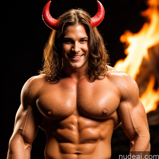 related ai porn images free for One Perfect Boobs Small Tits Perfect Body 30s Hell Devil Close-up View Straddling Happy Bodybuilder
