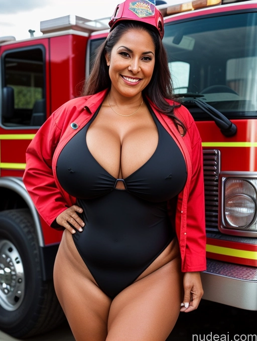 related ai porn images free for One Busty Huge Boobs Thick Tanned Skin Front View Microkini Thong Laughing 80s Brazilian Firefighter Witch Lumberjack