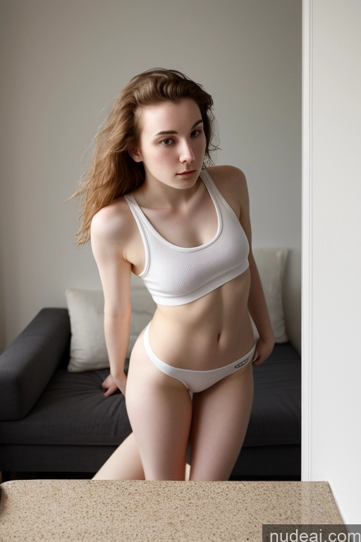 related ai porn images free for Fairer Skin Pubic Hair 18 Small Tits Tank Top Back View