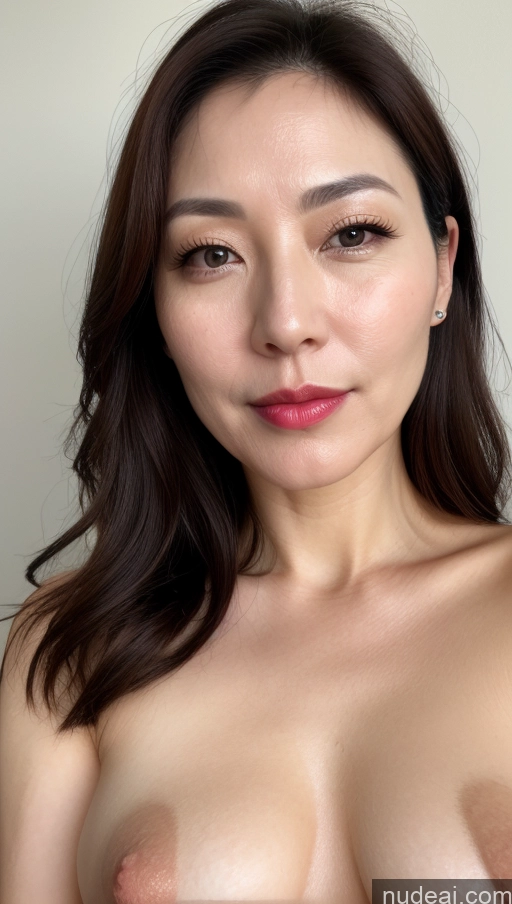 related ai porn images free for Woman One Perfect Boobs Beautiful Lipstick Fairer Skin 40s Brunette Korean Close-up View