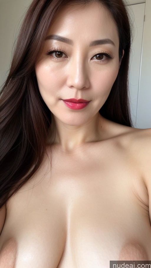 related ai porn images free for Woman One Perfect Boobs Beautiful Lipstick Fairer Skin 40s Brunette Korean Close-up View