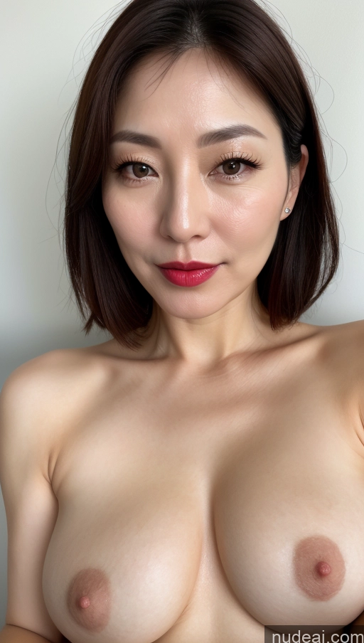 related ai porn images free for Woman One Perfect Boobs Beautiful Lipstick Fairer Skin 40s Brunette Korean Close-up View