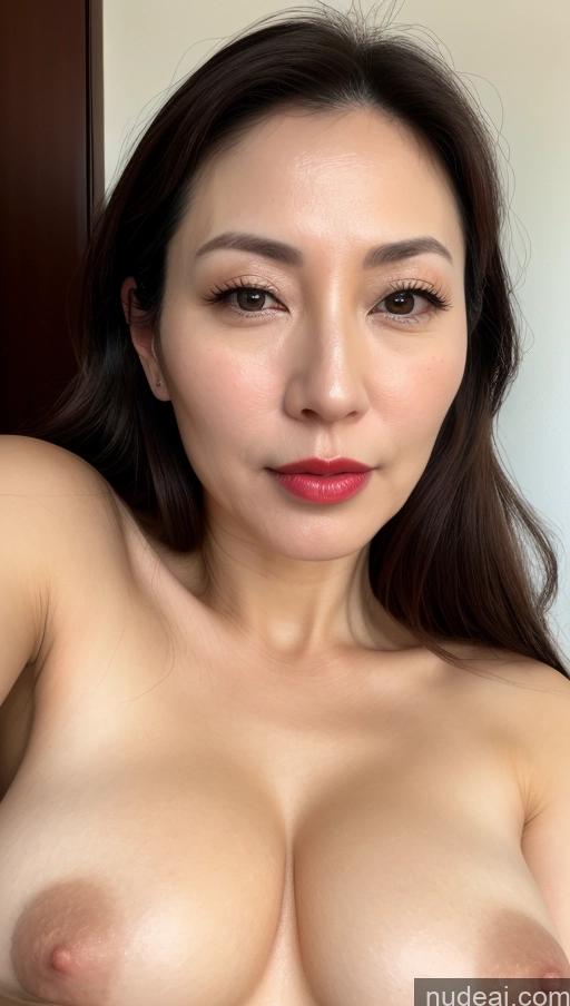 related ai porn images free for Woman One Perfect Boobs Beautiful Lipstick Fairer Skin 40s Brunette Korean Close-up View