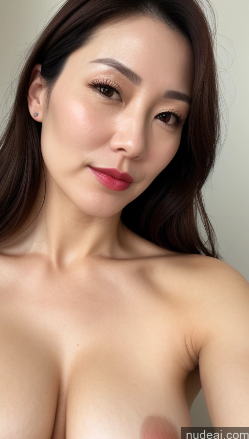 related ai porn images free for Woman One Perfect Boobs Beautiful Lipstick Fairer Skin 40s Brunette Korean Close-up View