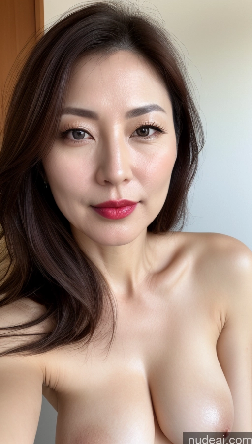 related ai porn images free for Woman One Perfect Boobs Beautiful Lipstick Fairer Skin 40s Brunette Korean Close-up View