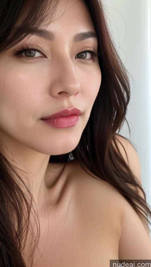 related ai porn images free for Woman One Perfect Boobs Beautiful Lipstick Fairer Skin 40s Brunette Korean Close-up View
