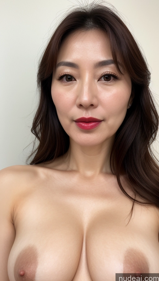 related ai porn images free for Woman One Perfect Boobs Beautiful Lipstick Fairer Skin 40s Brunette Korean Close-up View