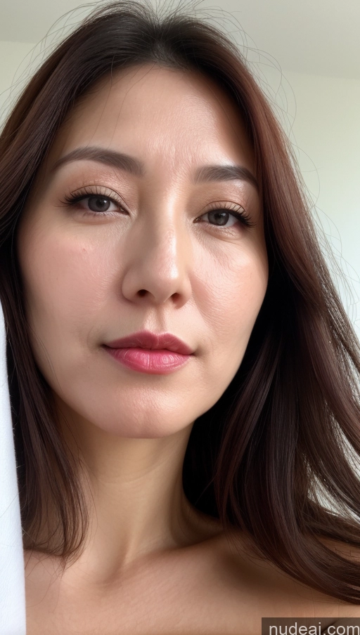 related ai porn images free for Woman One Perfect Boobs Beautiful Lipstick Fairer Skin 40s Brunette Korean Close-up View