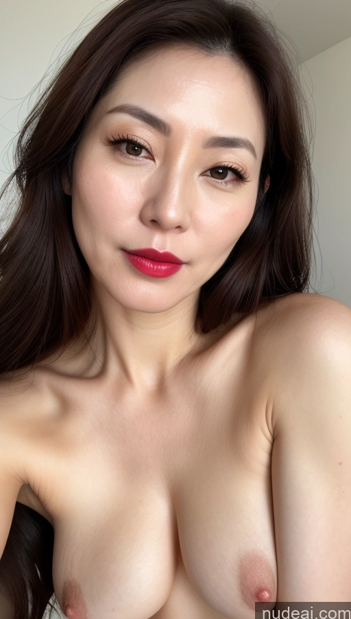 related ai porn images free for Woman One Perfect Boobs Beautiful Lipstick Fairer Skin 40s Brunette Korean Close-up View
