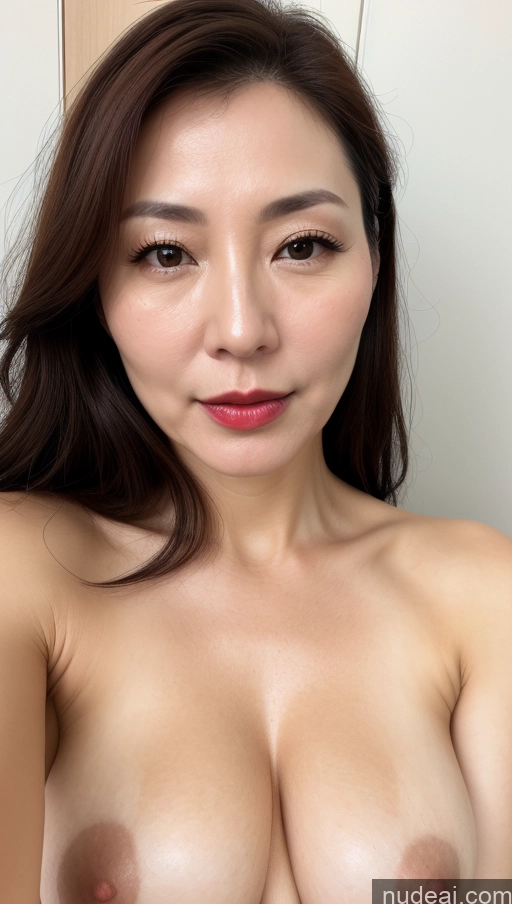 related ai porn images free for Woman One Perfect Boobs Beautiful Lipstick Fairer Skin 40s Brunette Korean Close-up View