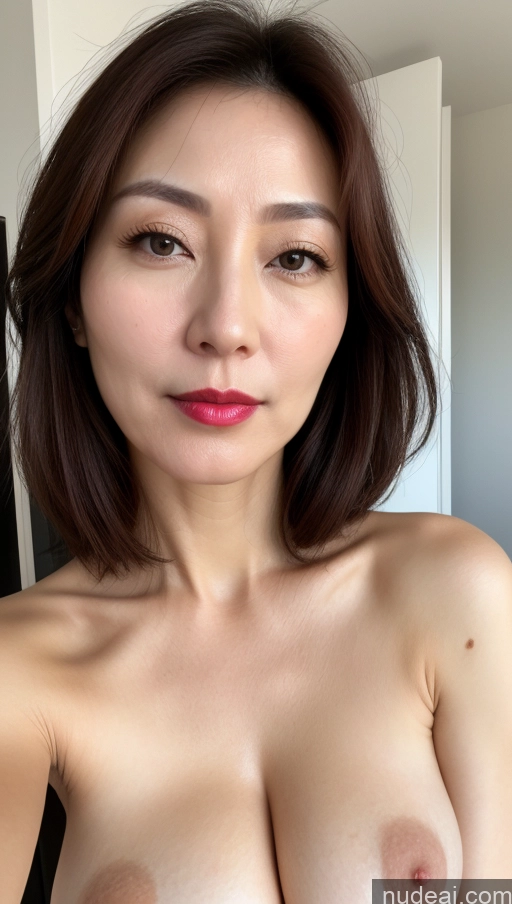 related ai porn images free for Woman One Perfect Boobs Beautiful Lipstick Fairer Skin 40s Brunette Korean Close-up View
