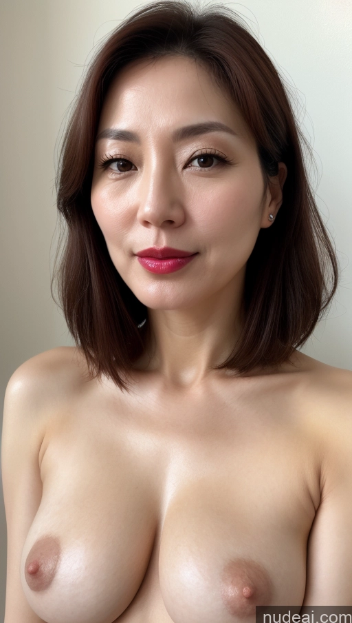 related ai porn images free for Woman One Perfect Boobs Beautiful Lipstick Fairer Skin 40s Brunette Korean Close-up View
