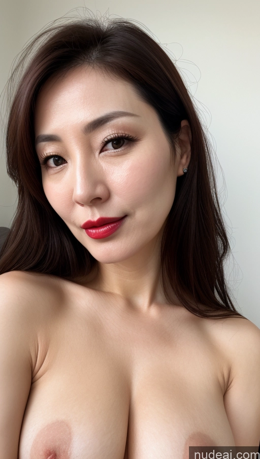 related ai porn images free for Woman One Perfect Boobs Beautiful Lipstick Fairer Skin 40s Brunette Korean Close-up View