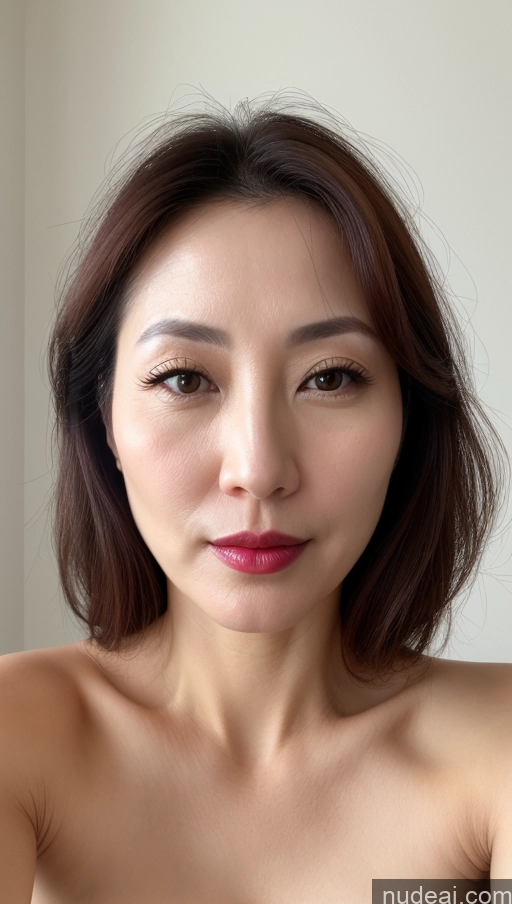 related ai porn images free for Woman One Perfect Boobs Beautiful Lipstick Fairer Skin 40s Brunette Korean Close-up View