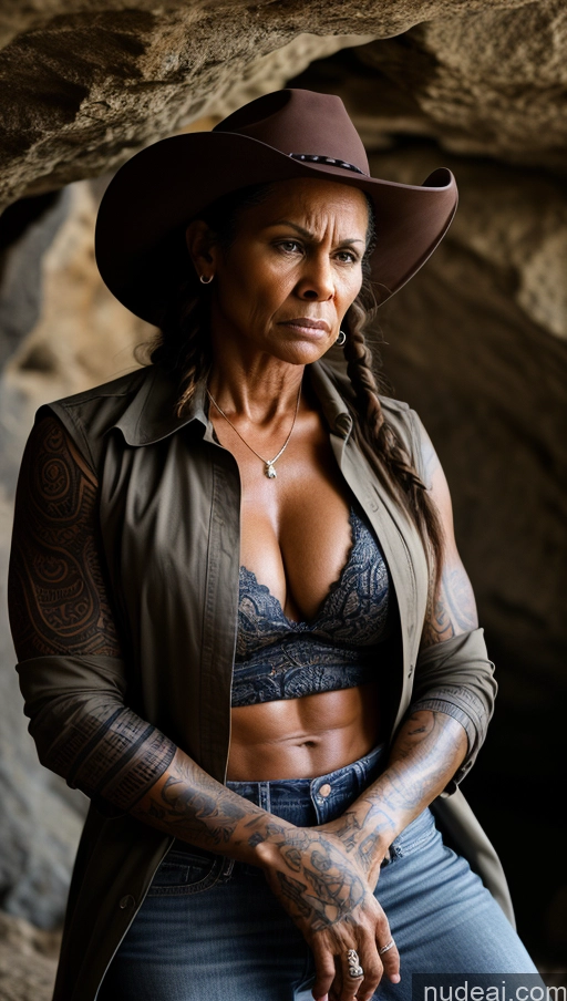 related ai porn images free for Muscular Abs Dark Skin Milf Hat Western Trench Coat Tattoos Jeans Thick Braided 60s Serious Cave Blouse Angry