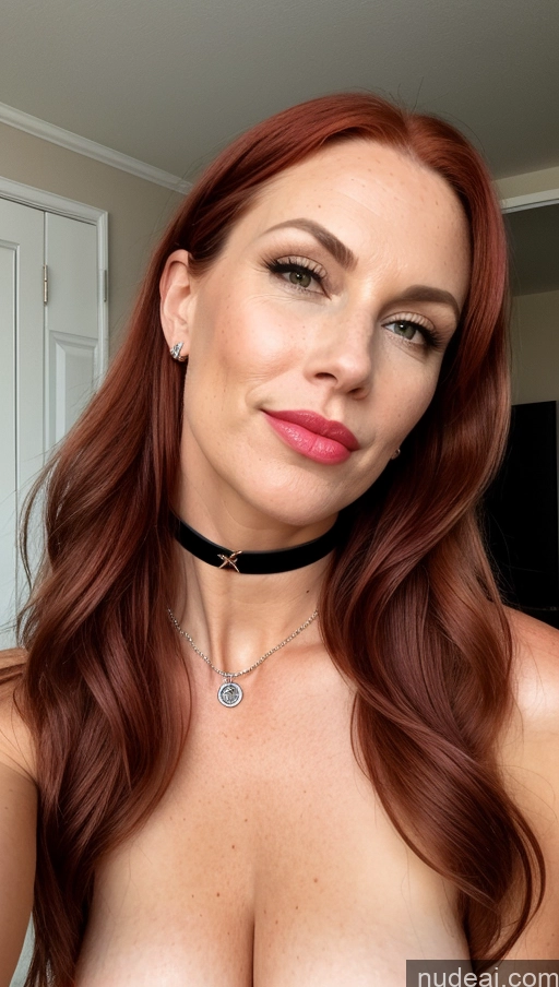 related ai porn images free for Milf Perfect Boobs Beautiful Lipstick Pubic Hair Perfect Body Tall 40s Irish Front View Long Hair Nude Choker Stockings Happy Pouting Lips