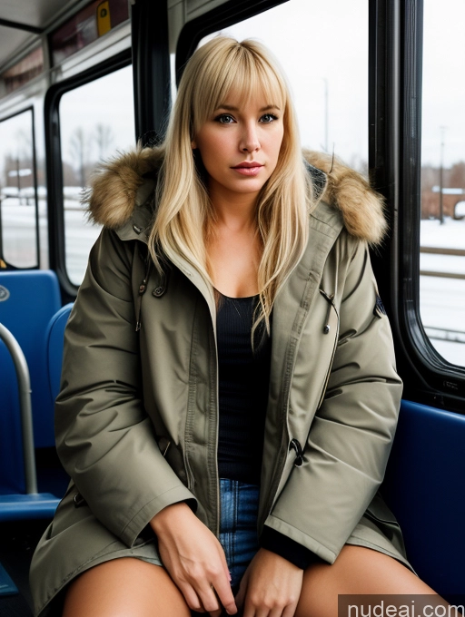 related ai porn images free for 20s Woman Perfect Boobs Perfect Body Blonde Bangs Russian Front View Sad Warm Anime Bus Parka Spreading Legs