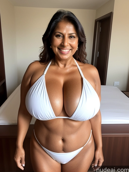 related ai porn images free for One Busty Huge Boobs Thick Tanned Skin Front View Microkini Thong Laughing Maid 60s Indian