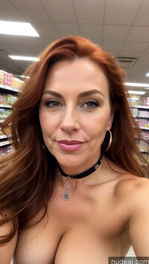 related ai porn images free for Milf Busty Beautiful Pubic Hair Perfect Body Lipstick 40s Happy Long Hair Irish Front View Nude Choker Pouting Lips Grocery Yoga Pants
