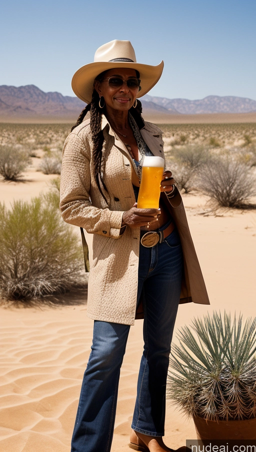 related ai porn images free for Muscular Abs Dark Skin Milf Western Trench Coat Tattoos Thick Braided 60s Dark Lighting 60s Hat Jeans Beer Traditional Desert Nilotic