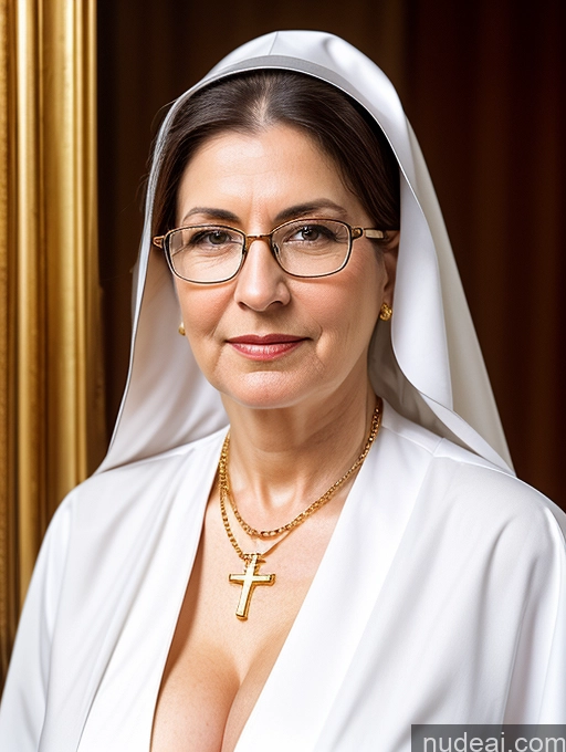 related ai porn images free for Woman Busty Small Tits Glasses Fairer Skin Pubic Hair 60s Native American Nun Cleavage Gold Jewelry