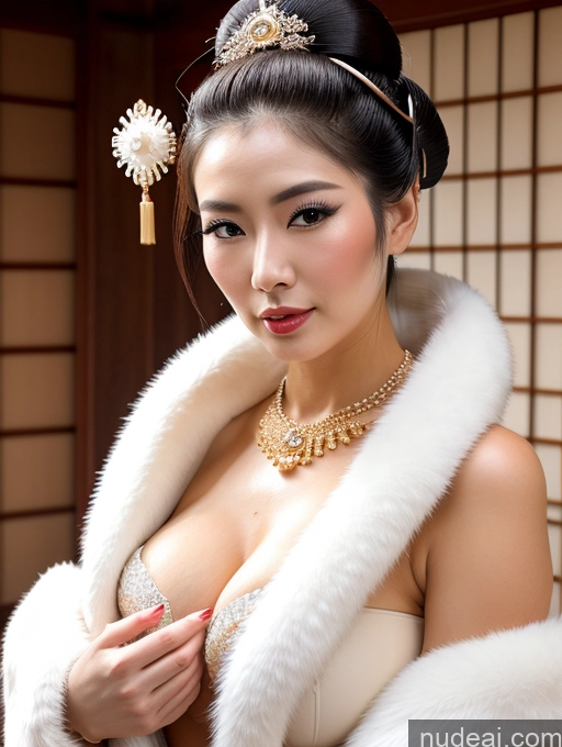 related ai porn images free for Busty Perfect Boobs Perfect Body Oiled Body Sexy Face Onsen Geisha Gloves Cleavage Jewelry Pearl Jewelry Fur Hair Bun Fairer Skin