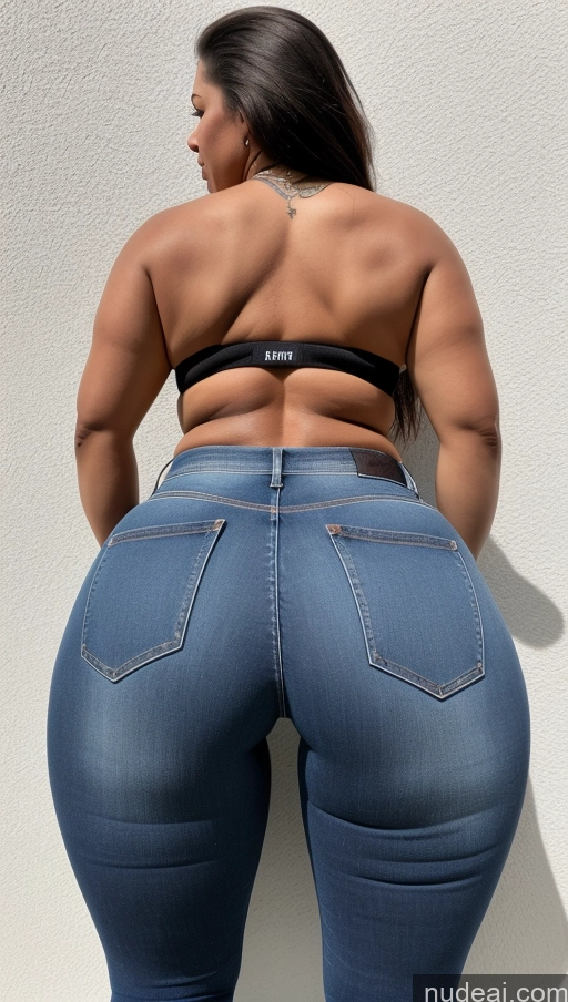 related ai porn images free for Athlete Perfect Boobs Big Ass Big Hips Thick Jeans Front View