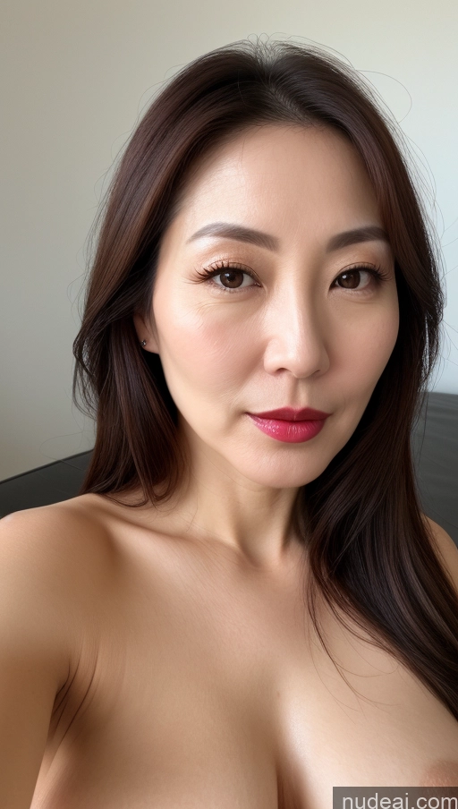 related ai porn images free for Woman One Perfect Boobs Beautiful Lipstick Fairer Skin 40s Brunette Korean Close-up View