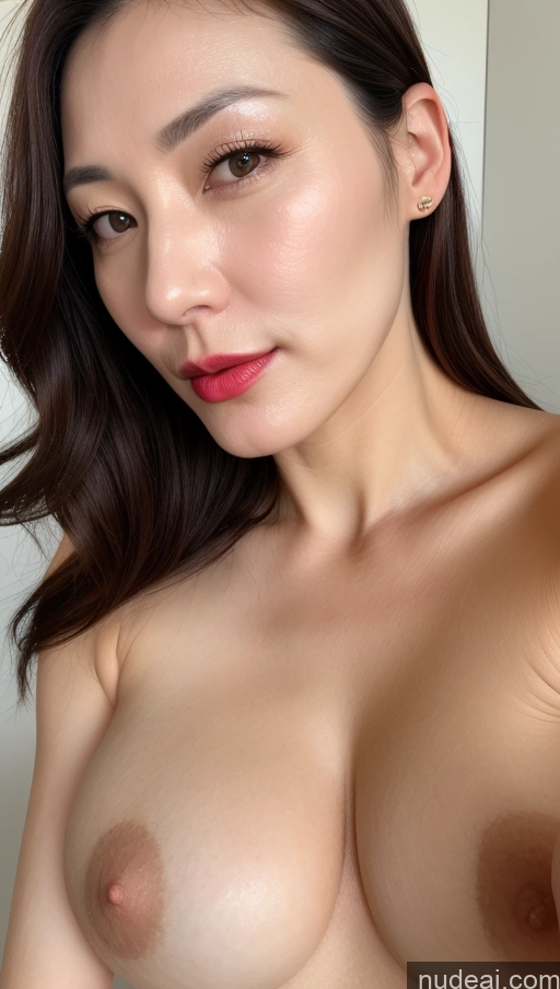 related ai porn images free for Woman One Perfect Boobs Beautiful Lipstick Fairer Skin 40s Brunette Korean Close-up View