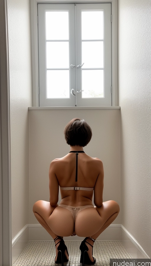 related ai porn images free for Lingerie Model One Perfect Boobs Lipstick Small Ass Perfect Body Pubic Hair Tanned Skin 20s Sexy Face Brunette Short Hair Czech Bathroom Nude Choker High Heels Stockings Stylish Bright Lighting Squatting