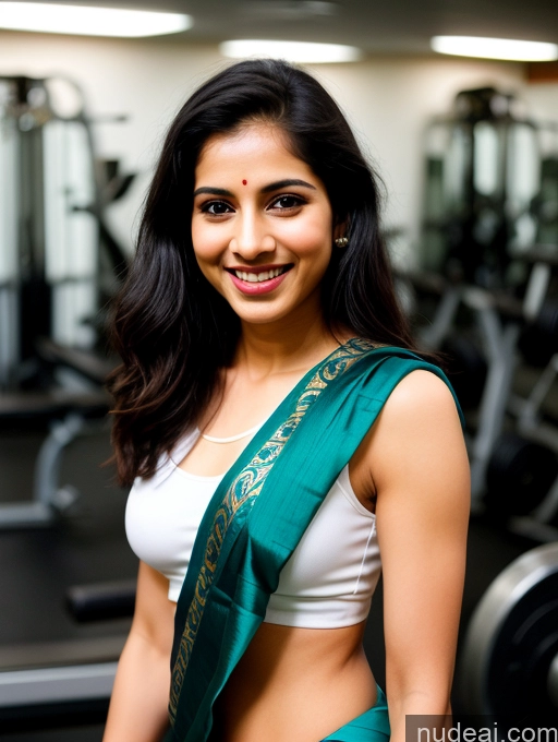 related ai porn images free for 20s One Happy Black Hair Working Out Gym Dark Lighting Fairer Skin Indian Skinny Front View Small Tits Straight Woman Simple Sari Illustration