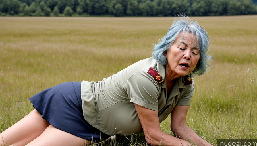 related ai porn images free for Huge Boobs 80s Milf Shocked Angry Orgasm Blue Hair Messy Chinese Military Micro Skirt Meadow Bending Over