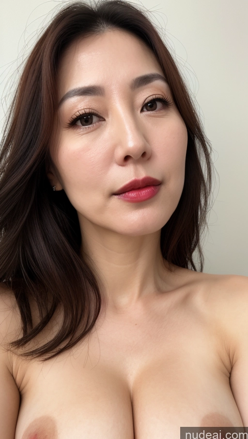 related ai porn images free for Woman One Perfect Boobs Beautiful Lipstick Fairer Skin 40s Brunette Korean Close-up View