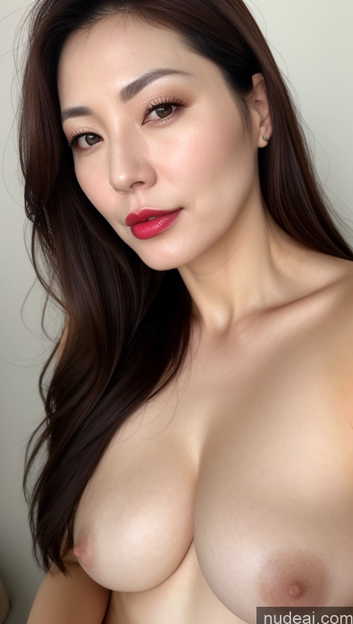 related ai porn images free for Woman One Perfect Boobs Beautiful Lipstick Fairer Skin 40s Brunette Korean Close-up View