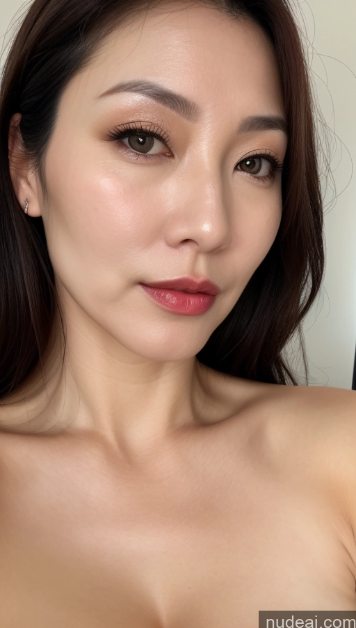 related ai porn images free for Woman One Perfect Boobs Beautiful Lipstick Fairer Skin 40s Brunette Korean Close-up View