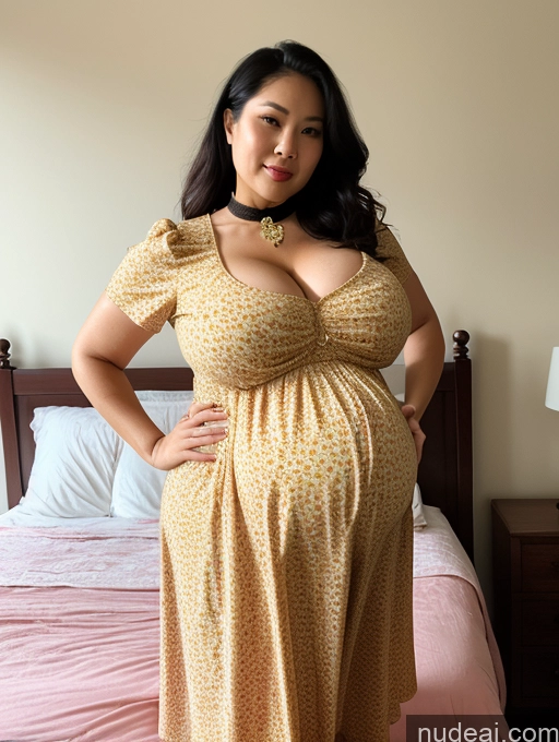 related ai porn images free for Milf Busty Huge Boobs Big Ass Thick Big Hips Pregnant 20s Black Hair Vietnamese Traditional Detailed Bedroom Choker Sundress 80s