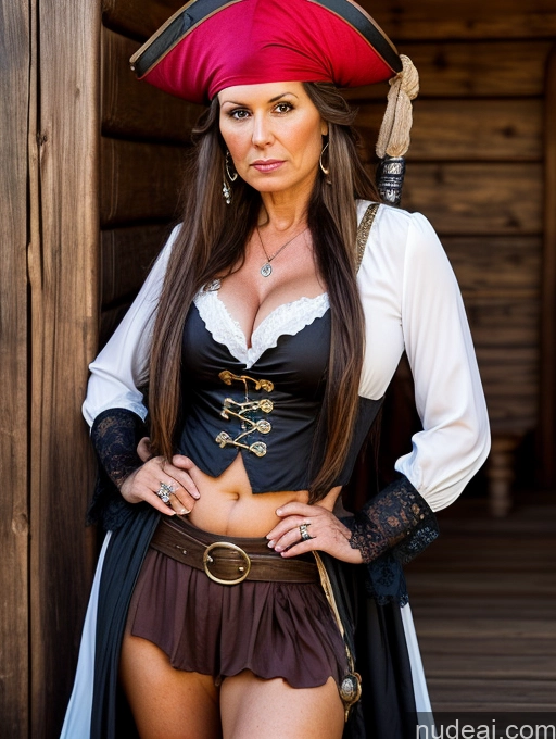 related ai porn images free for Milf Thick 40s Serious Brunette Long Hair Spanish Pirate