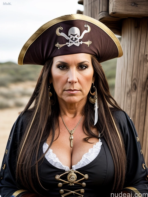related ai porn images free for Milf Thick 40s Serious Brunette Long Hair Spanish Pirate