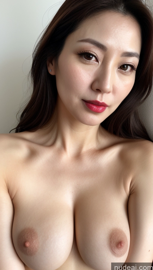 related ai porn images free for Woman One Perfect Boobs Beautiful Lipstick Fairer Skin 40s Brunette Korean Close-up View