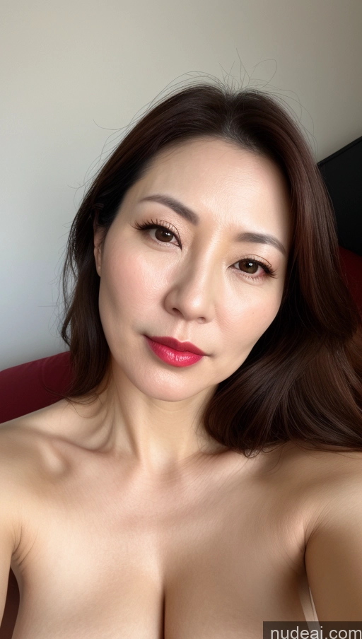 related ai porn images free for Woman One Perfect Boobs Beautiful Lipstick Fairer Skin 40s Brunette Korean Close-up View