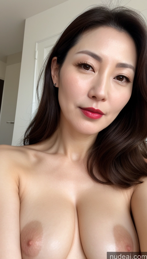 related ai porn images free for Woman One Perfect Boobs Beautiful Lipstick Fairer Skin 40s Brunette Korean Close-up View