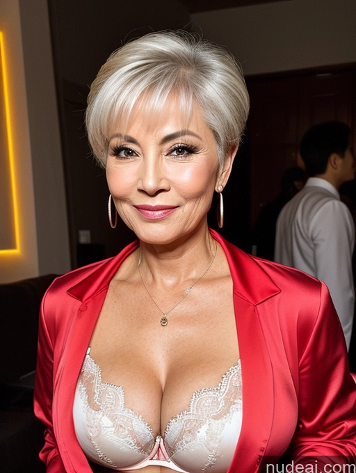related ai porn images free for Milf Two Perfect Boobs Beautiful Perfect Body Seductive Pixie Chinese Party Bra Casual Jacket Professor Secretary Stylish Suit Cleavage Detailed Sexy Face Busty 70s