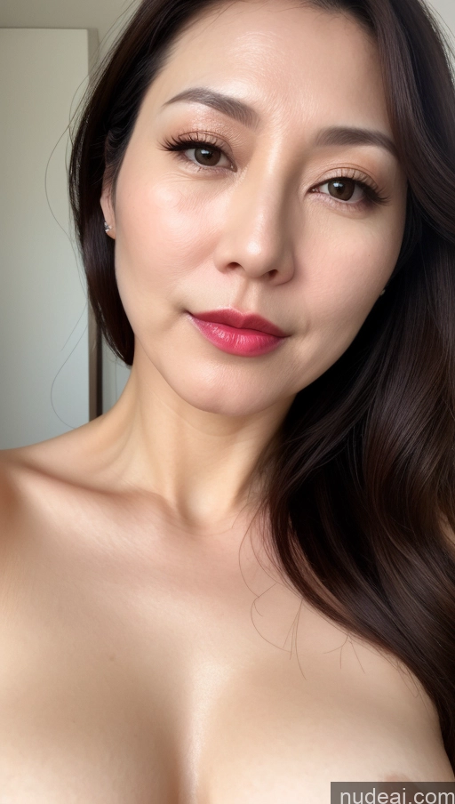 related ai porn images free for Woman One Perfect Boobs Beautiful Lipstick Fairer Skin 40s Brunette Korean Close-up View